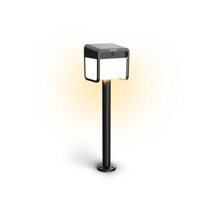 Philips - LED Solární lampa se senzorem EZRA LED/1,8W/3,7V 2600 mAh 3000K IP44