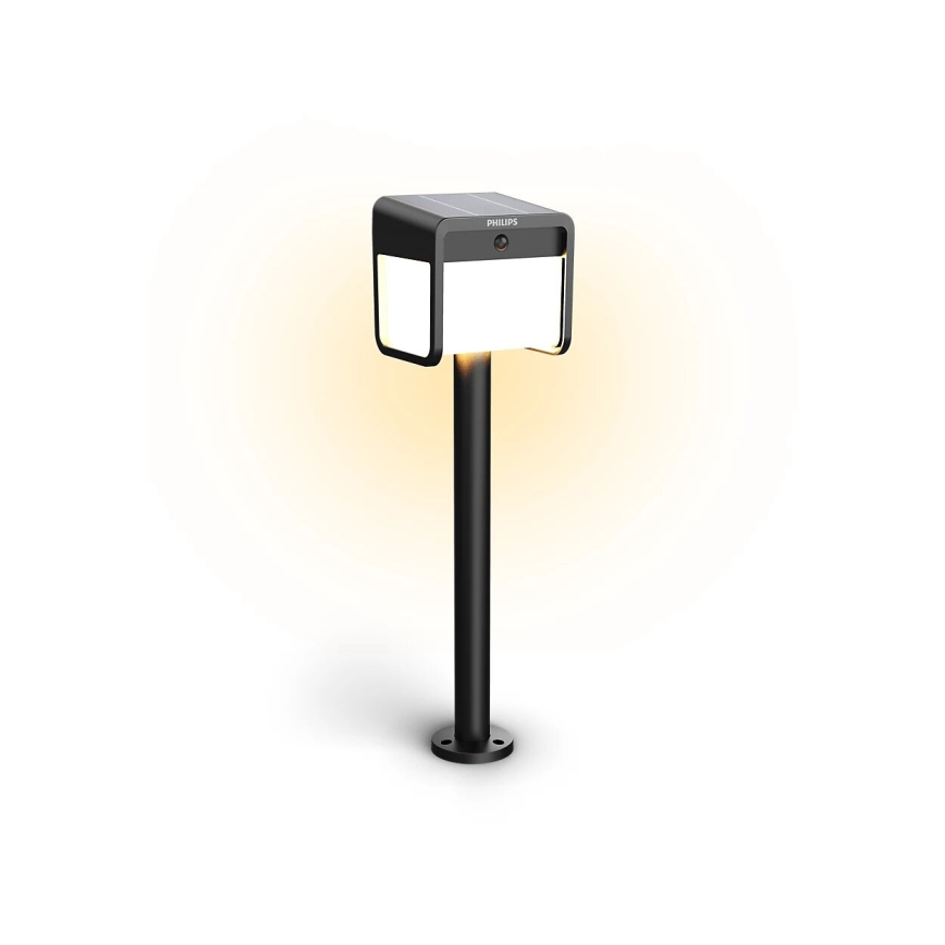 Philips - LED Solární lampa se senzorem EZRA LED/1,8W/3,7V 2600 mAh 3000K IP44