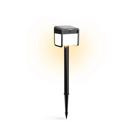 Philips - LED Solární lampa se senzorem EZRA LED/1,8W/3,7V 2600 mAh 3000K IP44