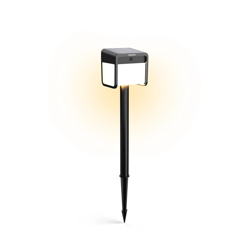 Philips - LED Solární lampa se senzorem EZRA LED/1,8W/3,7V 2600 mAh 3000K IP44