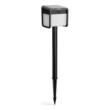 Philips - LED Solární lampa se senzorem pohybu a soumraku EZRA LED/1,8W/3,7V 2600 mAh 3000K IP44