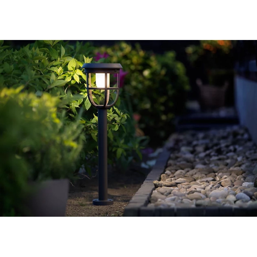 Philips - LED Solární lampa se senzorem RADII LED/1,3W/3,7V 2000 mAh 3000K IP44
