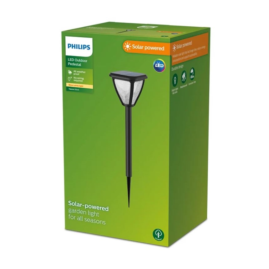 Philips - LED Solární lampa VAPORA LED/1,5W/3,7V IP44