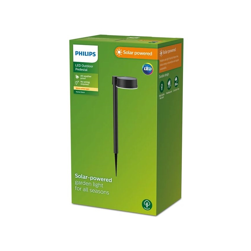 Philips - LED Solární lampa VYNCE LED/1,5W/3,7V 1500 mAh IP44
