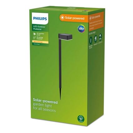 Philips - LED Solární lampa VYNCE LED/1,5W/3,7V 1500 mAh IP44