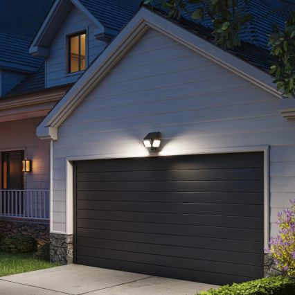 Philips - LED Solární nástěnné svítidlo se senzorem ZYREN LED/24,5W/3,7V 2600 mAh 3000K IP65