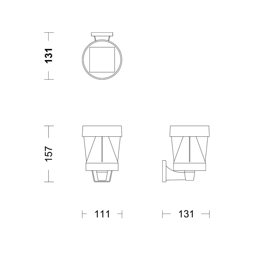 Philips - LED Solární nástěnné svítidlo AVERY LED/1,8W/3,7V 2600 mAh 2700K IP44