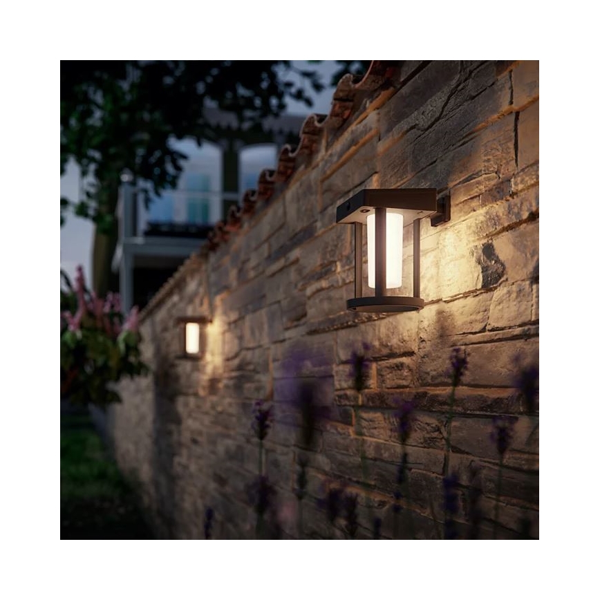 Philips - LED Solární nástěnné svítidlo se senzorem CAMILL LED/1,4W/3,7V 2000 mAh IP44