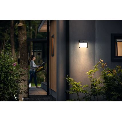 Philips - LED Solární nástěnné svítidlo se senzorem EZRA LED/1,8W/3,7V 2600 mAh 3000K IP44