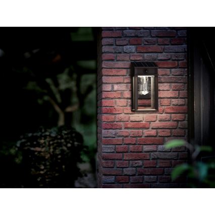 Philips - LED Solární nástěnné svítidlo se senzorem GERI LED/3,2W/3,7V 2600 mAh 4000K IP44