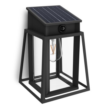 Philips - LED Solární nástěnné svítidlo se senzorem LYSIN LED/3,2W/3,7V 2700K IP44