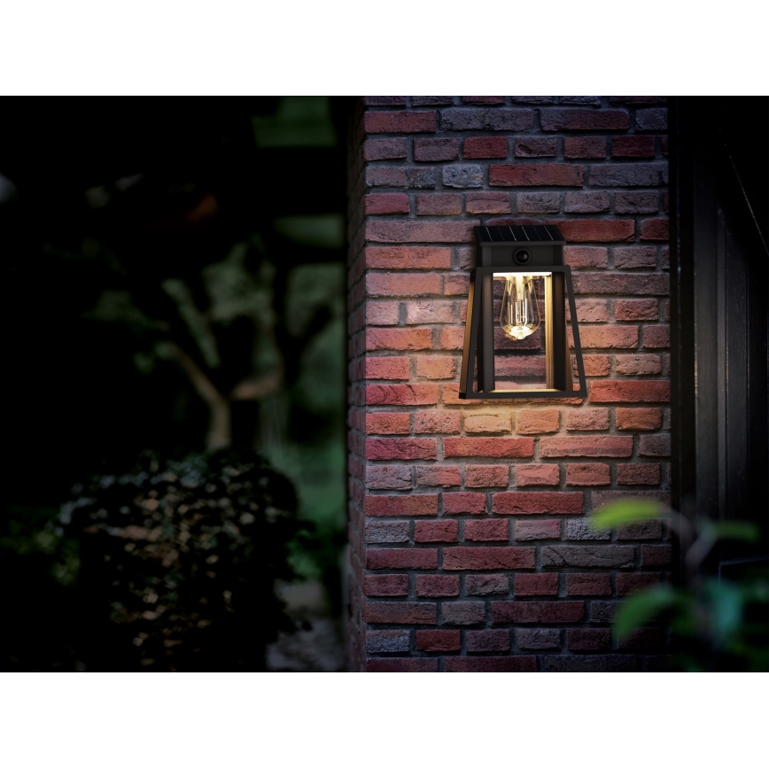 Philips - LED Solární nástěnné svítidlo se senzorem LYSIN LED/3,2W/3,7V 2700K IP44