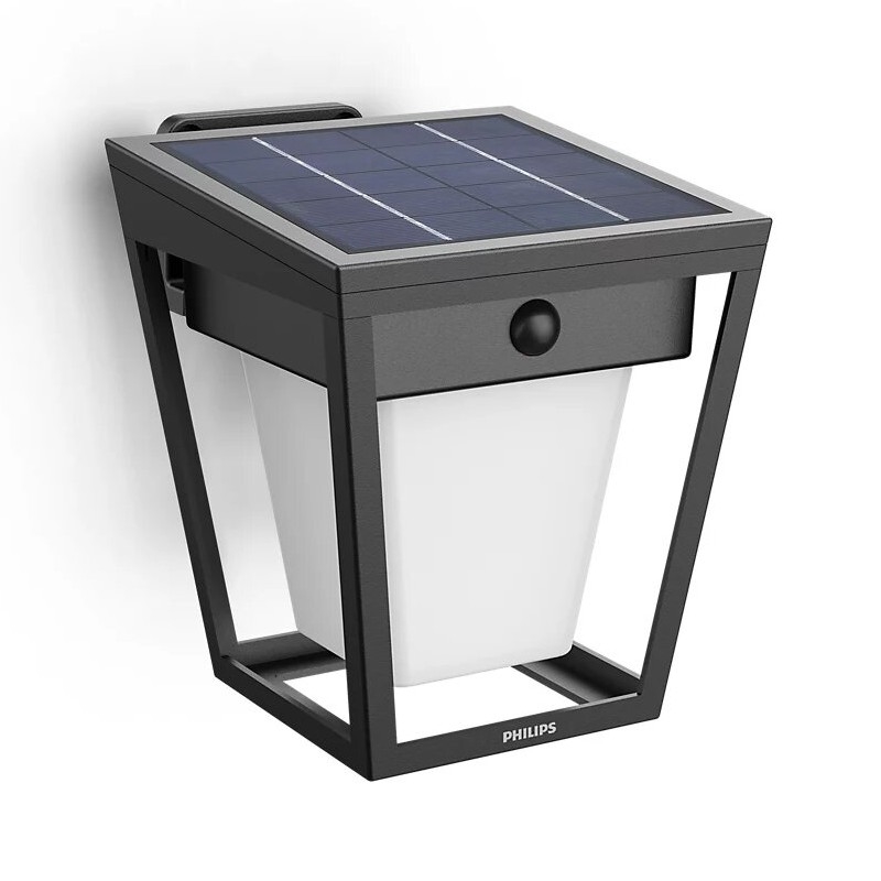 Philips - LED Solární nástěnné svítidlo se senzorem NISSA LED/1,8W/3,7V 2600 mAh 3000K IP44