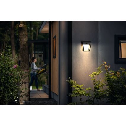 Philips - LED Solární nástěnné svítidlo se senzorem NISSA LED/1,8W/3,7V 2600 mAh 3000K IP44