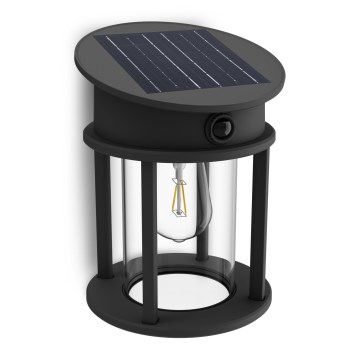 Philips - LED Solární nástěnné svítidlo se senzorem pohybu a soumraku GERI LED/3,2W/3,7V 2600 mAh 4000K IP44