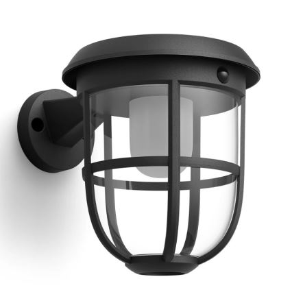 Philips - LED Solární nástěnné svítidlo se senzorem RADII LED/1,3W/3,7V 2000 mAh 3000K IP44