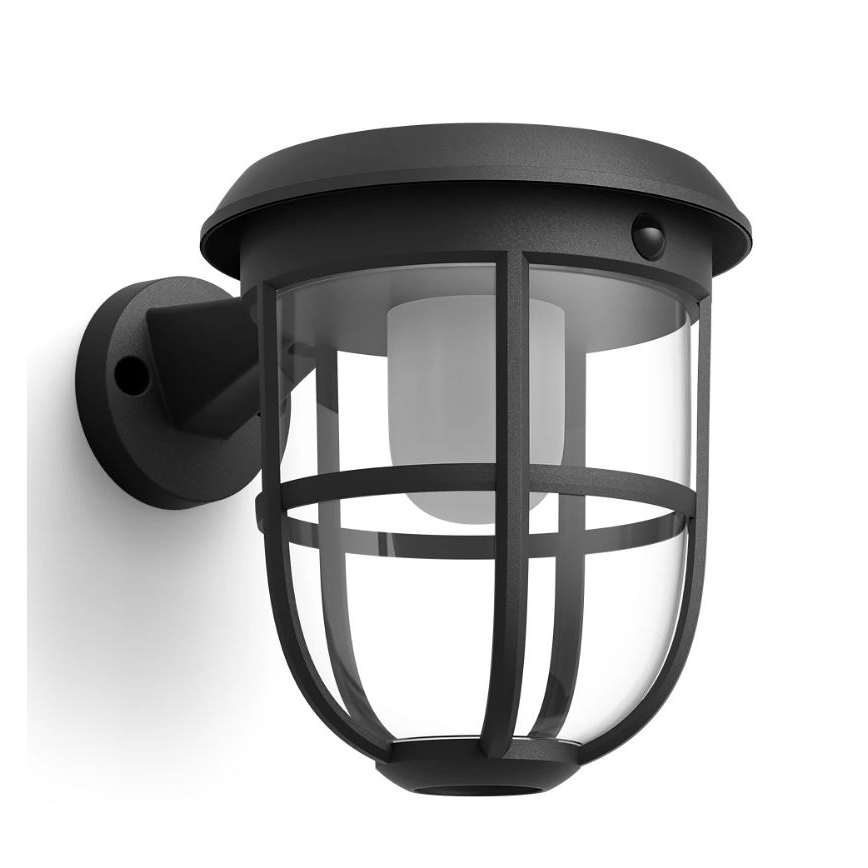 Philips - LED Solární nástěnné svítidlo se senzorem RADII LED/1,3W/3,7V 2000 mAh 3000K IP44