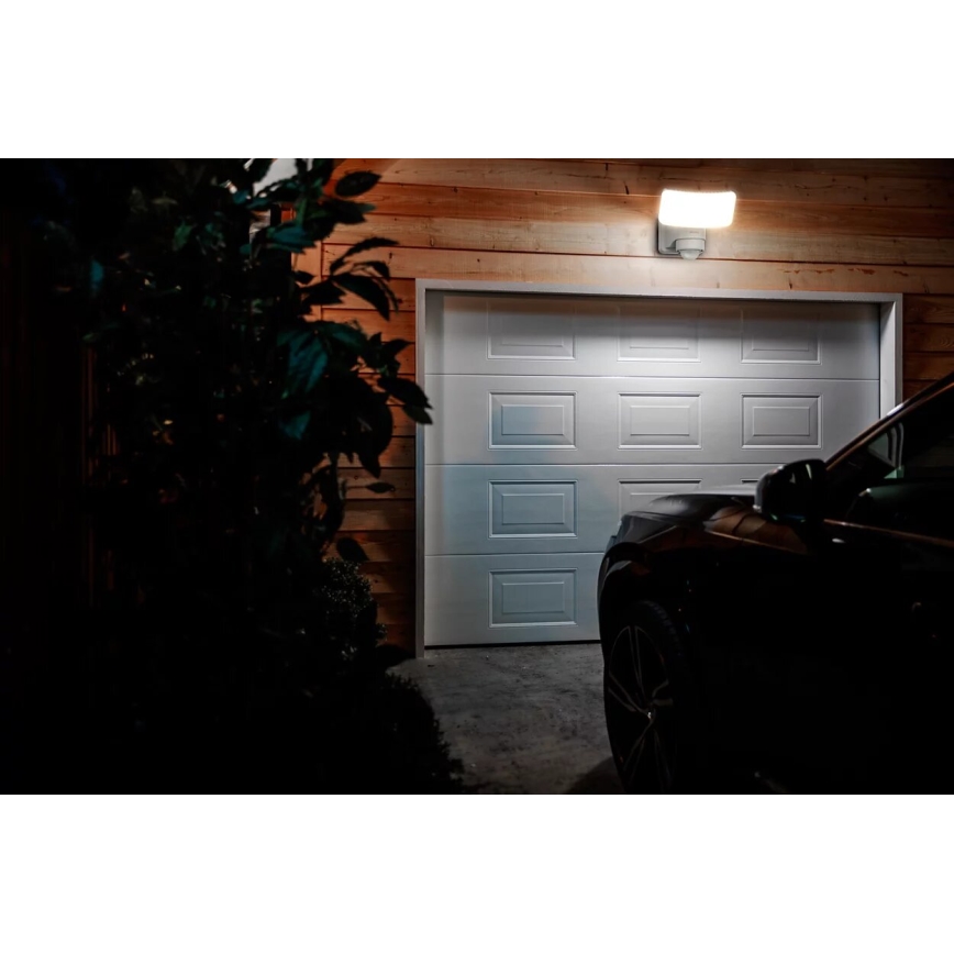 Philips - LED Solární nástěnné svítidlo se senzorem TYLUS LED/6W/3,7V 2600 mAh 5000K IP44