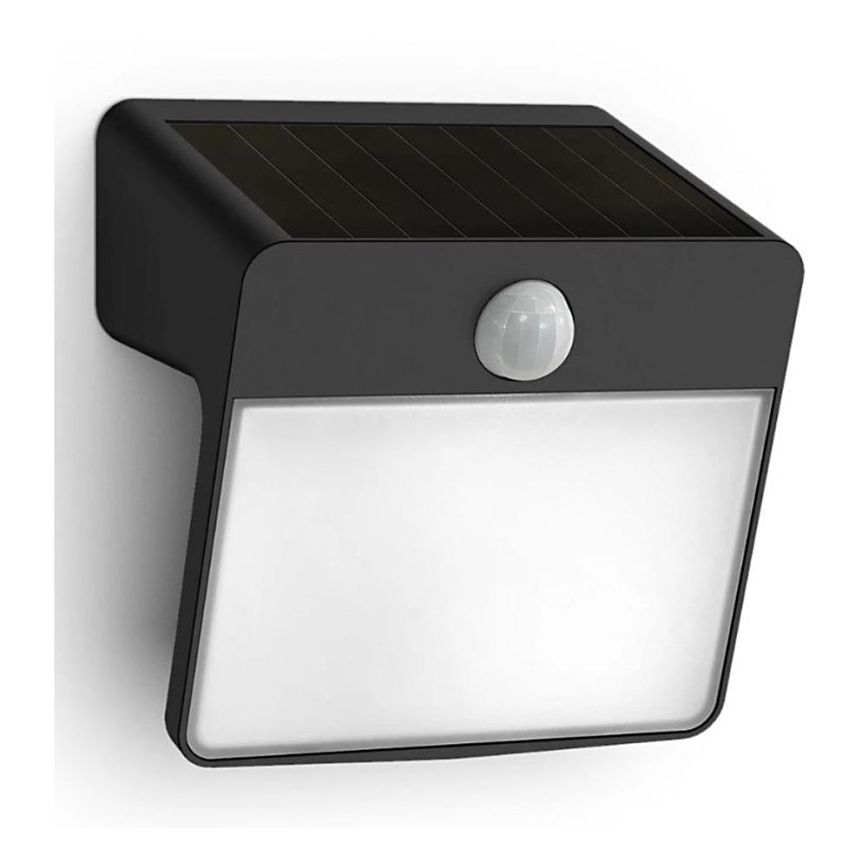 Philips - LED Solární nástěnné svítidlo se senzorem YARIXA LED/2,2W/3,7V 600 mAh IP44