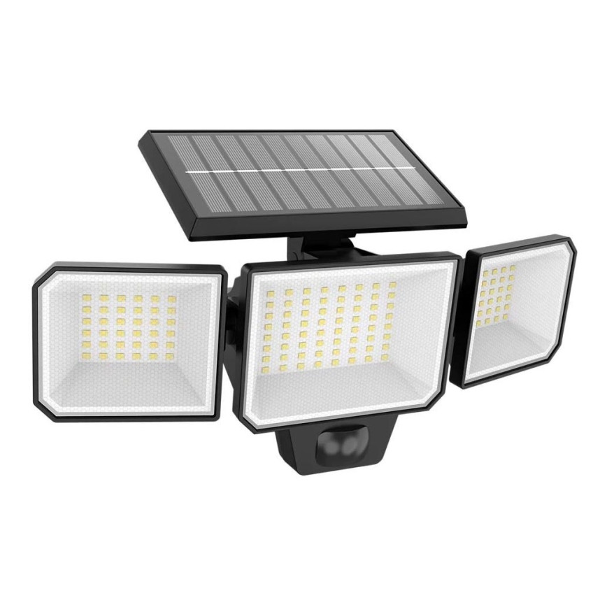 Philips -  LED Solární nástěnný reflektor se senzorem NYSIL 3xLED/8,7W/3,7V 2000 mAh IP65