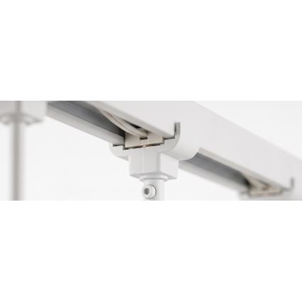 Philips - LED RGBW Stmívatelný lustr na lanku v lištovém systému EASYLINK HUE 3xGU10/4,7W/230V 2200-6500K 1m bílá + Hue bridge