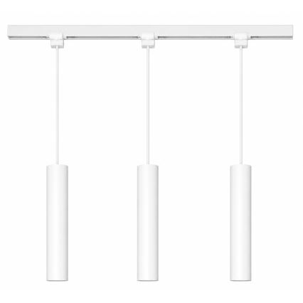 Philips - LED Stmívatelný lustr na lanku v lištovém systému EASYLINK 3xGU10/6,2W/230V 2200-2700K 1m bílá
