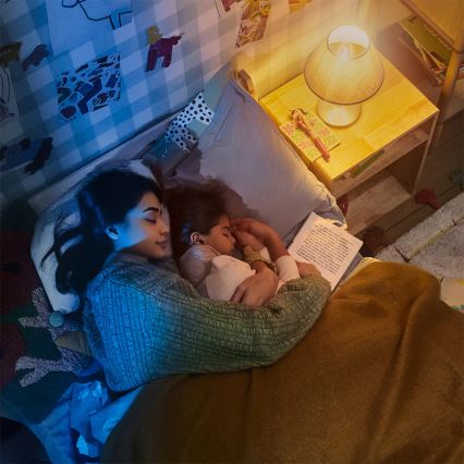 Philips - LED Stmívatelný stropní ventilátor OLAS LED/24W/230V pr. 132 cm černá/hnědá + dálkové ovládání