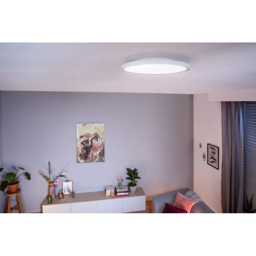 Philips - LED Stmívatelné stropní svítidlo Hue AURELLE LED/21W/230V 2200-6500K pr. 39,5 cm bílá