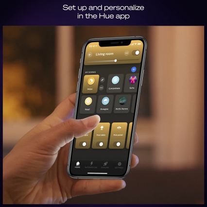 Philips - LED Stmívatelné stropní svítidlo Hue AURELLE LED/21W/230V 2200-6500K pr. 39,5 cm bílá