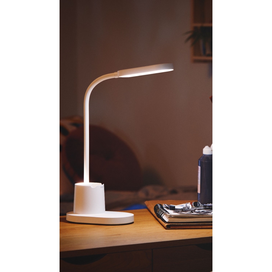 Philips - LED Stmívatelná dotyková stolní lampa BUCKET LED/7W/5V 3000/4000/5700K CRI 90