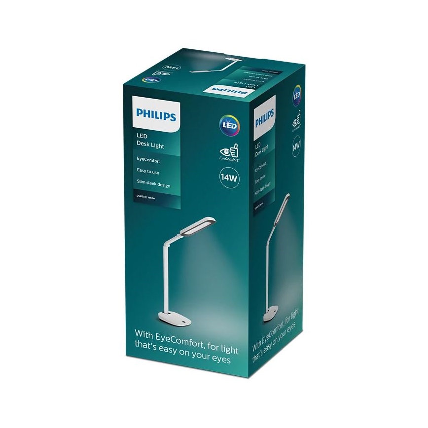 Philips - LED Stmívatelná dotyková stolní lampa LED/14W/230V