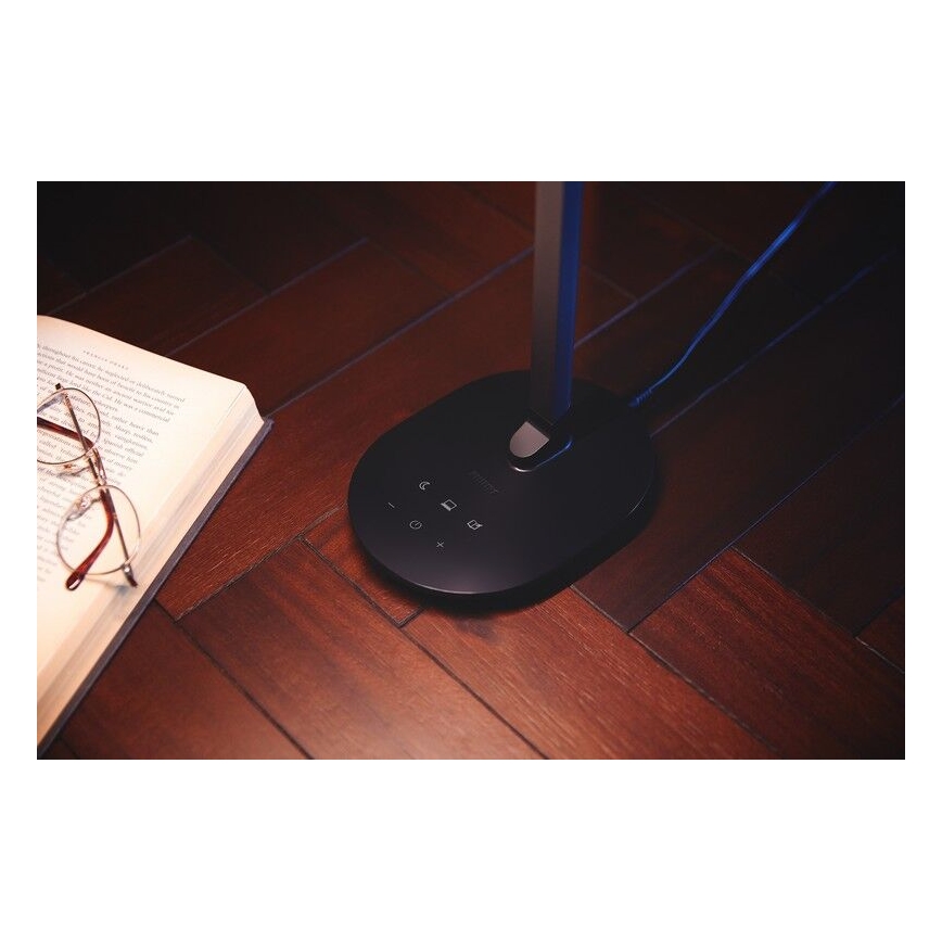 Philips - LED Stmívatelná dotyková stolní lampa SWORD LED/12W/230V 2700/4000/6500K CRI90