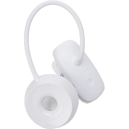 Philips - LED Stmívatelná lampa s klipem DONUTCLIP LED/3W/5V 1200 mAh CRI 90 bílá