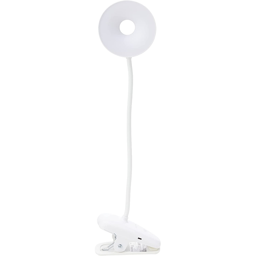 Philips - LED Stmívatelná lampa s klipem DONUTCLIP LED/3W/5V 1200 mAh CRI 90 bílá