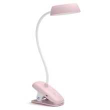 Philips - LED Stmívatelná lampa s klipem DONUTCLIP LED/3W/5V CRI 90 růžová