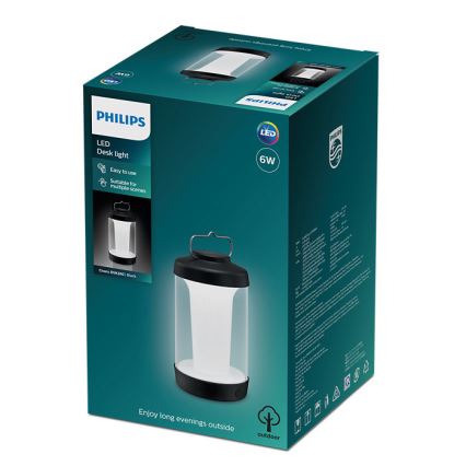 Philips - LED Stmívatelná přenosná lampa CICERO LED/6W/5V 4000 mAh IP54