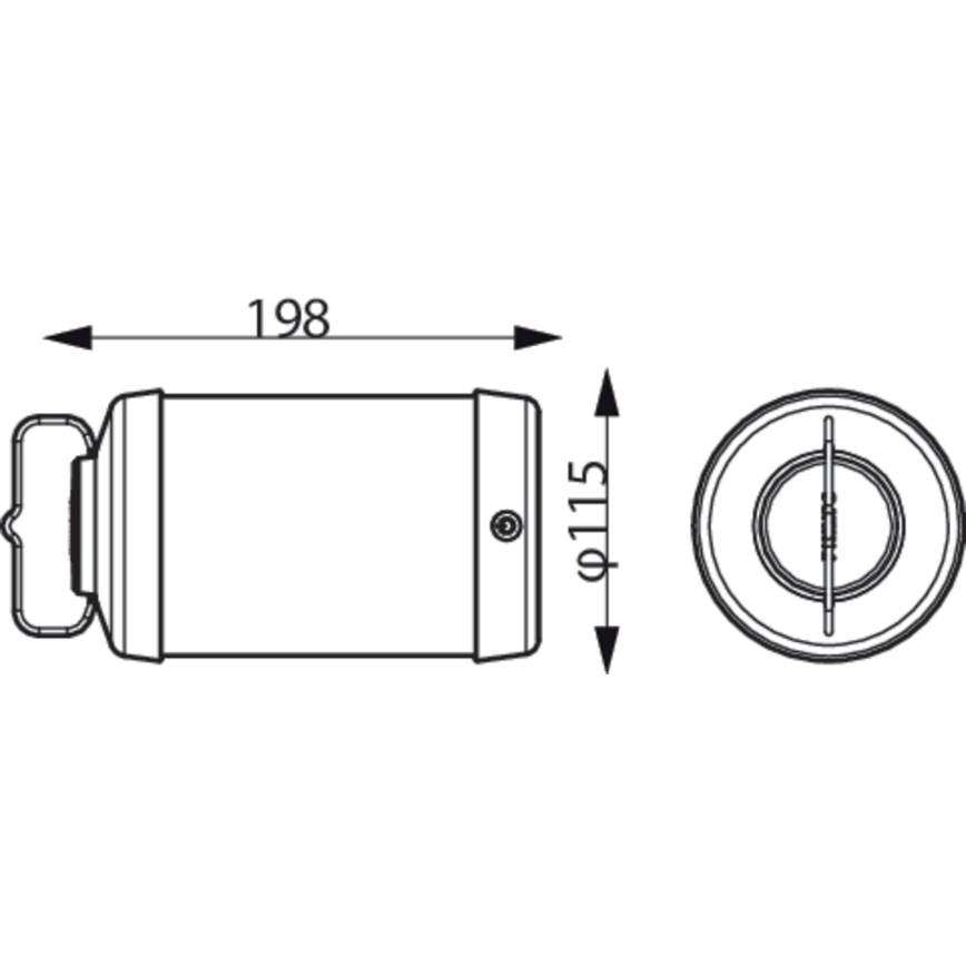 Philips - LED Stmívatelná přenosná lampa CICERO LED/6W/5V 4000 mAh IP54