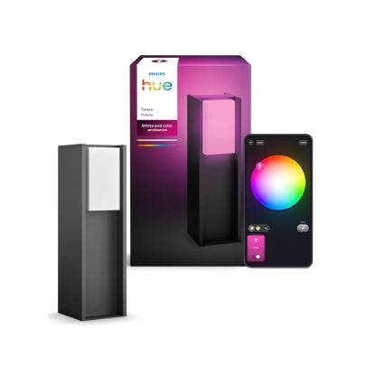 Philips - LED Stmívatelná venkovní lampa Hue TURACO 1xE27/8,1W/230V 40 cm IP44