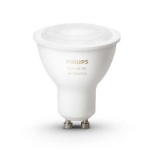 Philips - LED stmívatelná žárovka Hue WHITE AMBIANCE 1xGU10/5,5W 2200-6500K