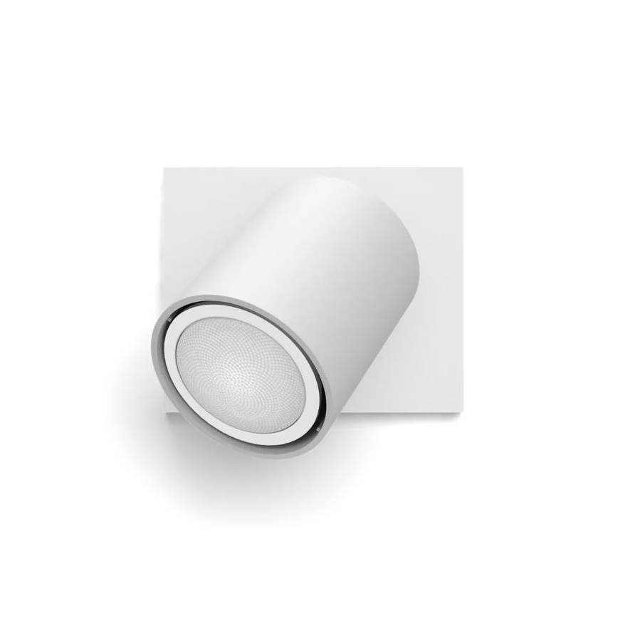Philips - LED Stmívatelné bodové svítidlo Hue RUNNER 1xGU10/4,2W/230V 2200-6500K + dálkové ovládání bílá