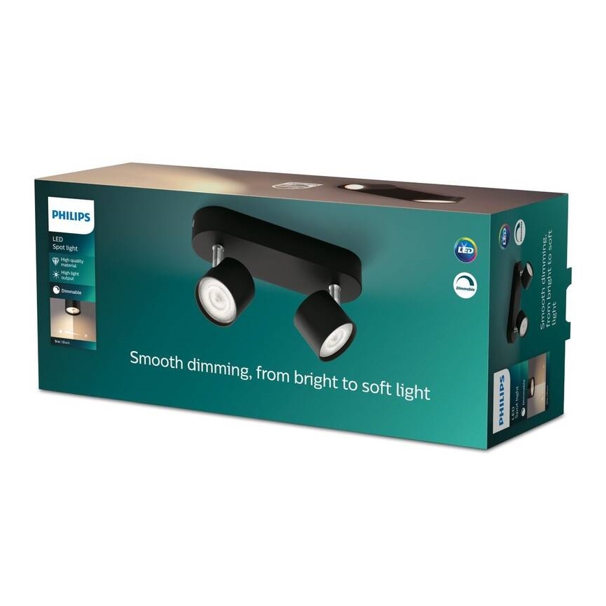 Philips - LED Stmívatelné bodové svítidlo 2xLED/4,5W/230V