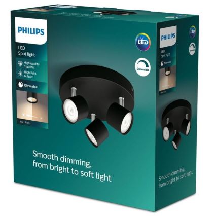 Philips - LED Stmívatelné bodové svítidlo 3xLED/4,5W/230V