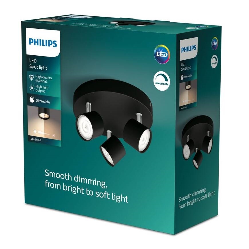 Philips - LED Stmívatelné bodové svítidlo 3xLED/4,5W/230V