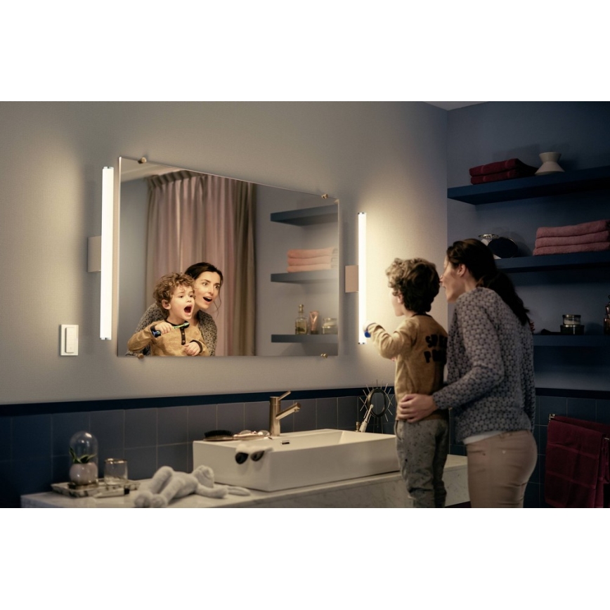 Philips - LED Stmívatelné koupelnové osvětlení Hue ADORE LED/20W/230V IP44 + dálkové ovládání