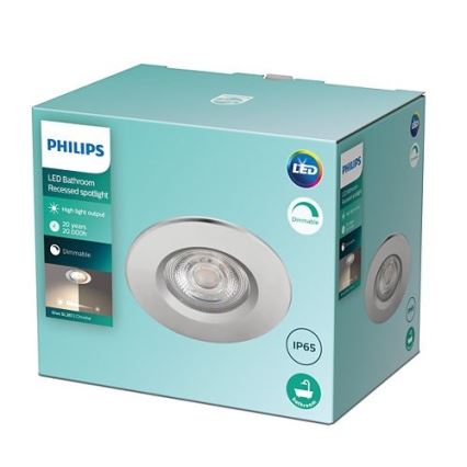 Philips - LED Stmívatelné koupelnové podhledové svítidlo DIVE LED/5W/230V IP65
