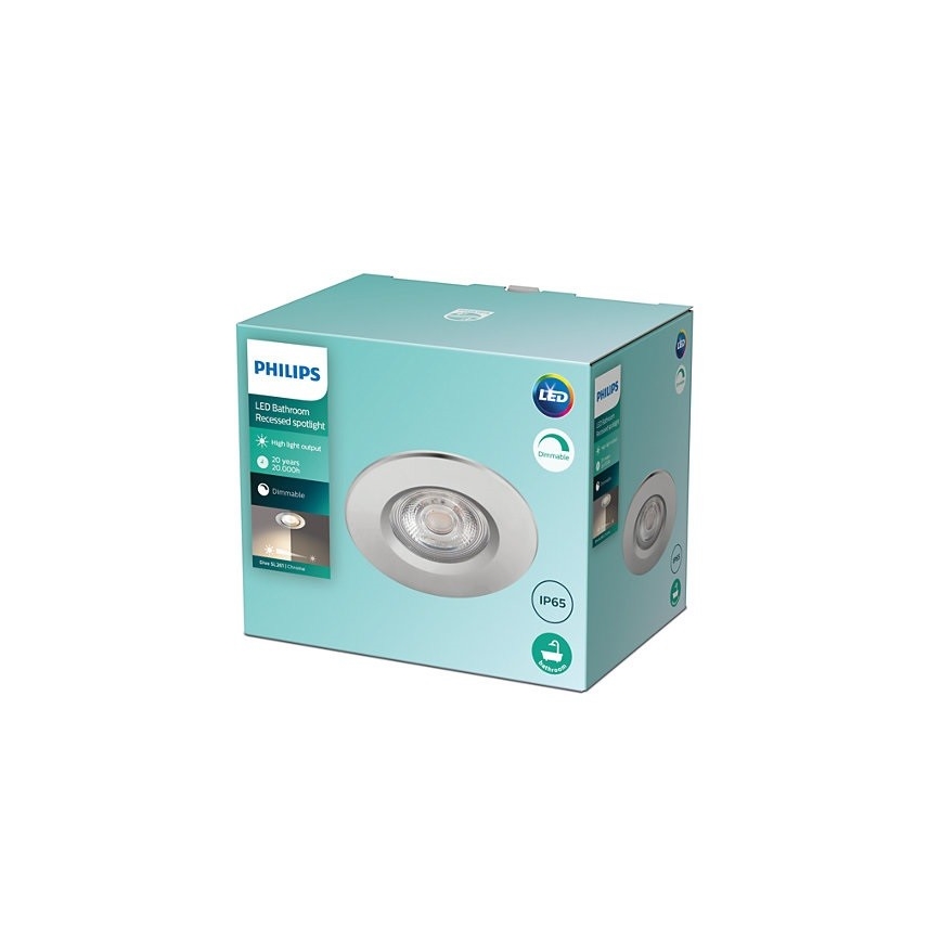 Philips - LED Stmívatelné koupelnové podhledové svítidlo DIVE LED/5W/230V IP65