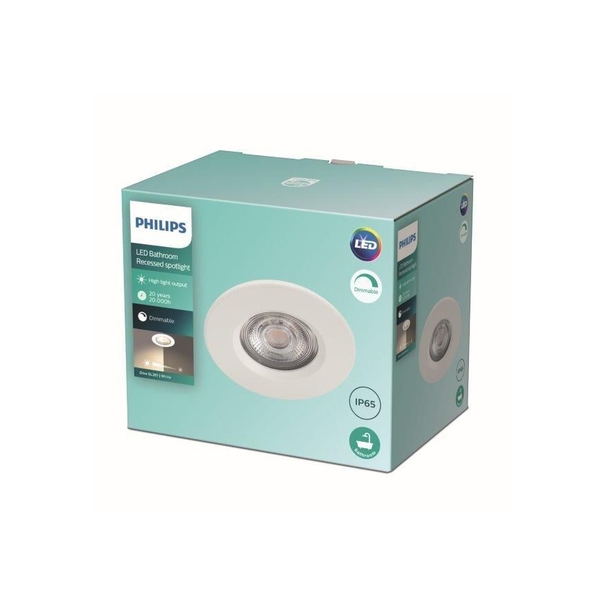 Philips - LED Stmívatelné koupelnové svítidlo LED/5W/230V 2700K IP65