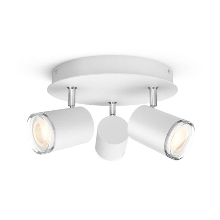 Philips - LED Stmívatelné koupelnové svítidlo Hue ADORE 3xGU10/5W/230V IP44 + dálkové ovládání