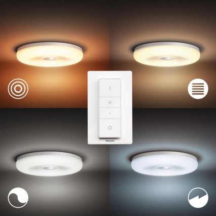 Philips - LED Stmívatelné koupelnové svítidlo Hue STRUANA LED/27W/230V IP44 + dálkové ovládání