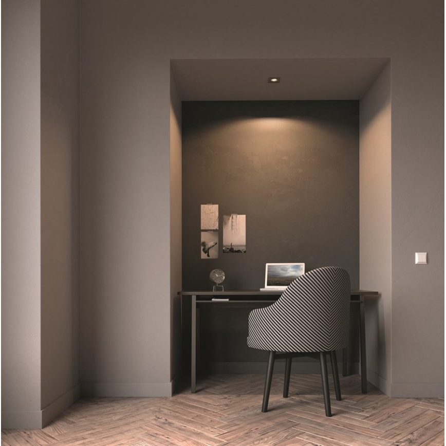 Philips 50391/05/P0 - LED Stmívatelné koupelnové podhledové svítidlo SHELLBARK LED/4,5W/230V